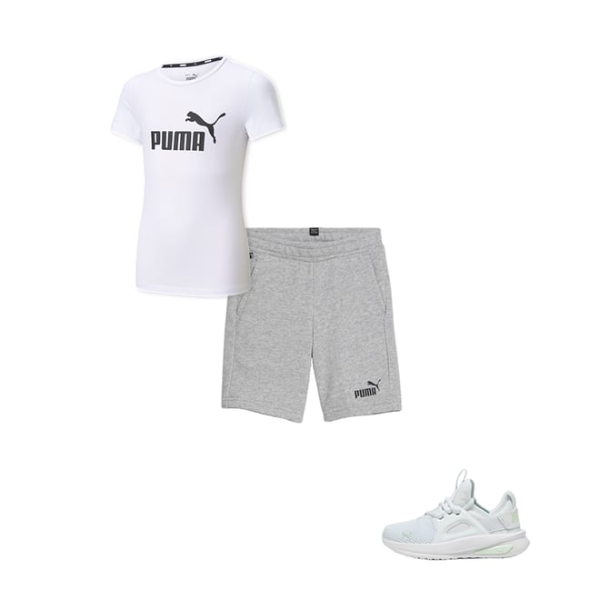 Essentials Big Kids\' PUMA Sweat Shorts 