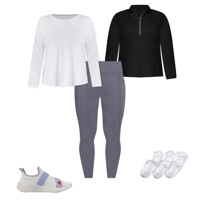 Buy Crepeon Incredibly Personal Women's Super 100% Cotton Elastane Stretch Leggings  Black And White with Ultrasoft Waistband(Pack of 2) (XL) Online at Best  Prices in India - JioMart.