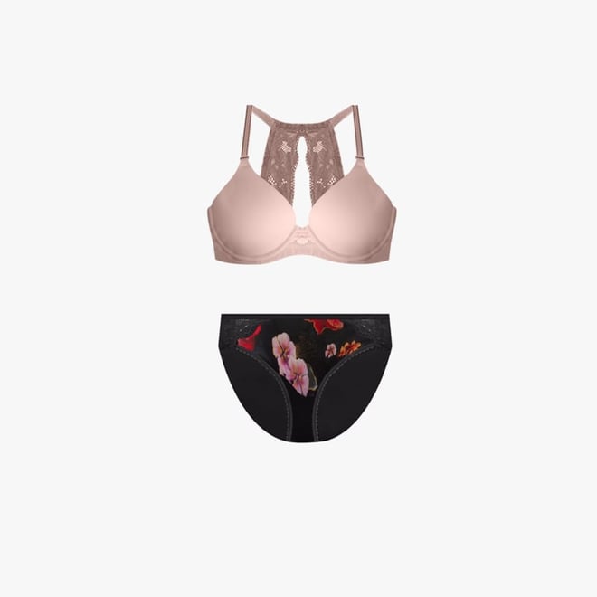 34DD Pink Flower Victoria's Secret Bra, Women's Fashion, New Undergarments  & Loungewear on Carousell