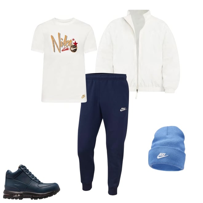 Nike Men's Sportswear Club Fleece Joggers-Navy - Hibbett