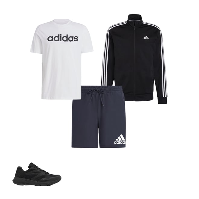 Adidas big and tall sales tracksuits