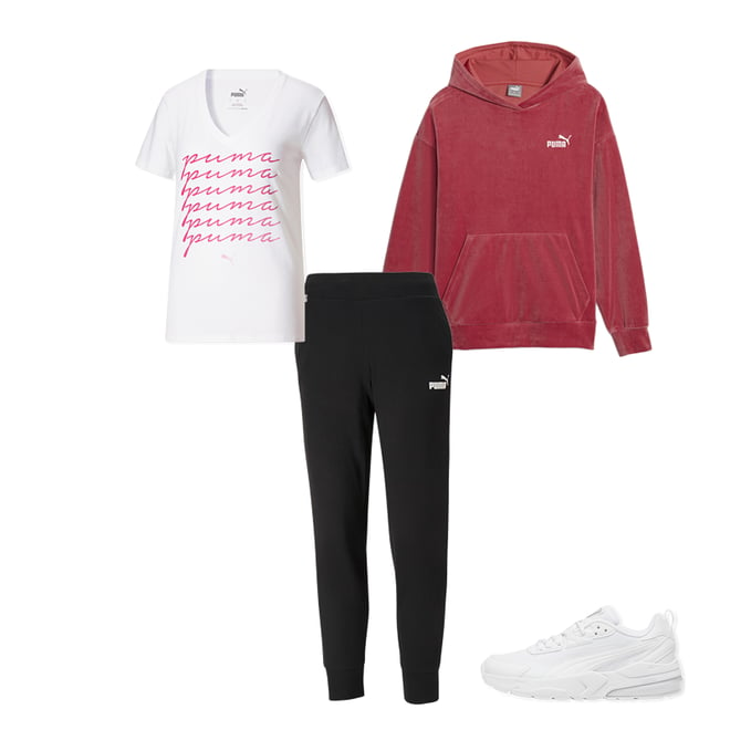 Pantalón Puma Ess Sweat Pants Fl Mujer — La Cancha