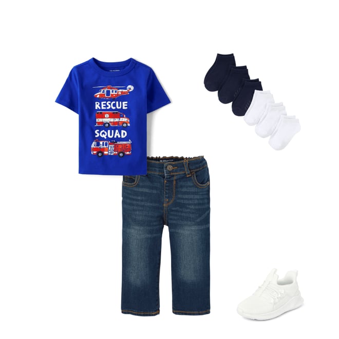 1st bundle featuring 3 items which compliment Toddler Boys Running Sneakers