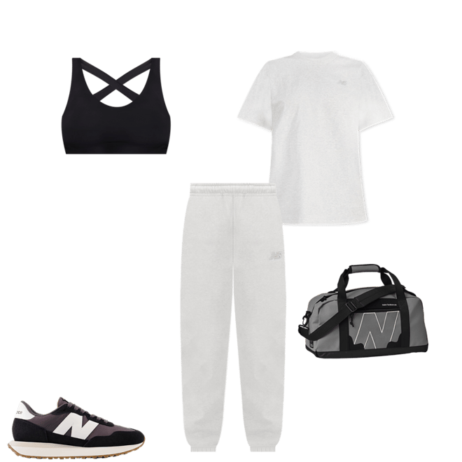 New balance tennis top bag