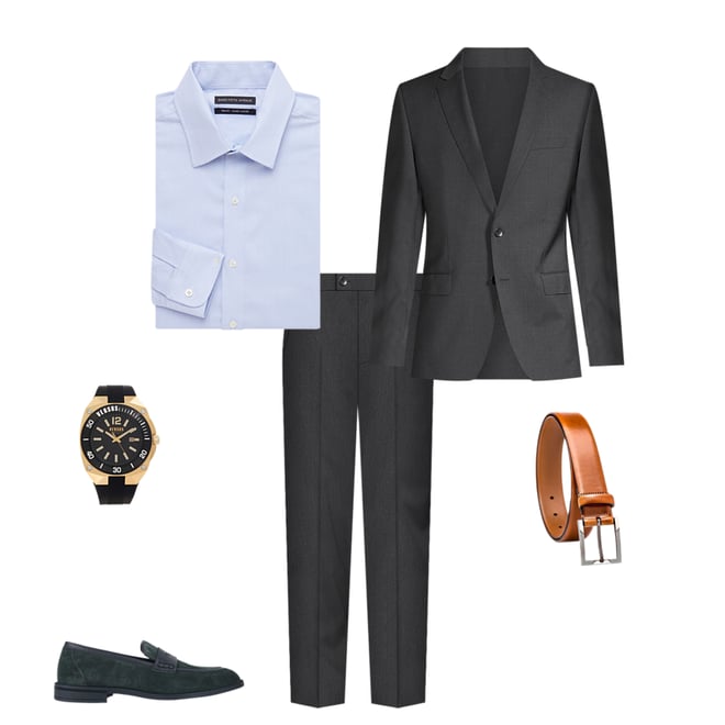 Slim Fit Virgin Wool Suit