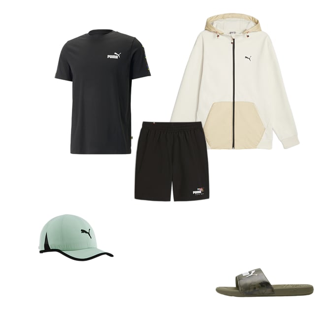 Jogging essential vert homme - Puma