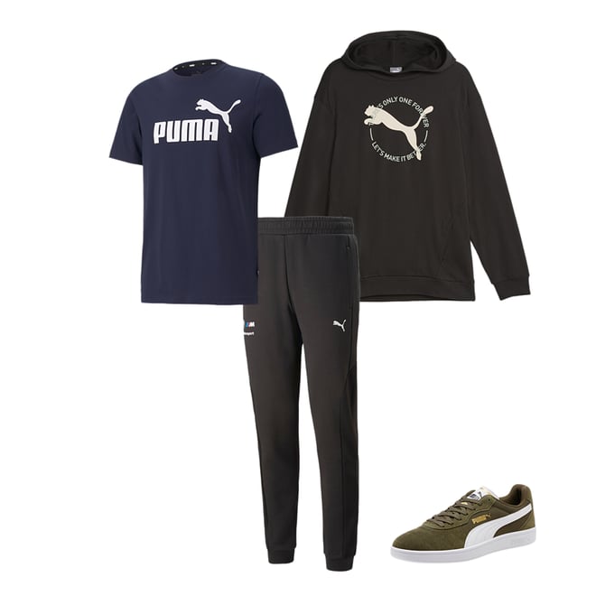 Puma Survêtement pour Homme Hooded Sweat Suit Noir 845847-01 Noir