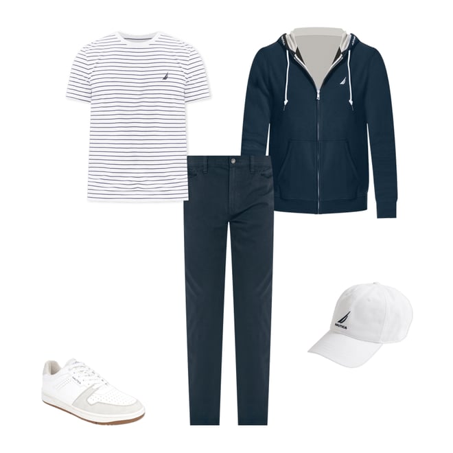 Striped Crewneck T-Shirt