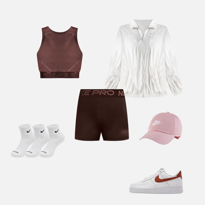 Nike Women's Pro Tight 3'' Shorts Pistachio Frost  Cute nike outfits,  Stylish summer outfits, Cute casual outfits