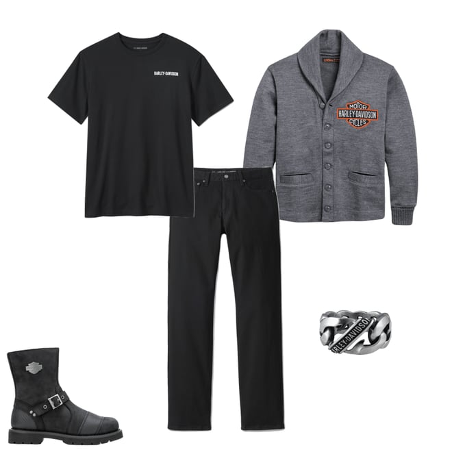 Men's Cardigan Sweater | Harley-Davidson USA