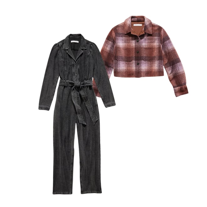 2nd bundle featuring 1 items which compliment  Clio Tie-Front Knit Jumpsuit - Charcoal