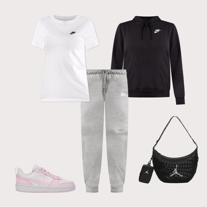 Nike Court Borough Low Recraft Grade-School