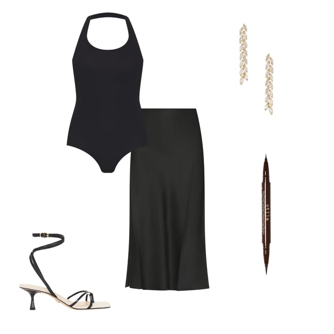 1st bundle featuring 4 items which compliment Ballet Halter Bodysuit
