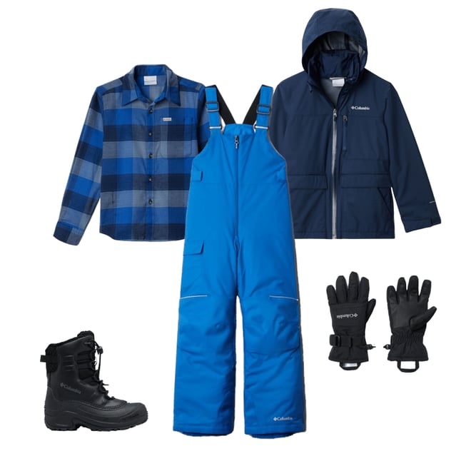 Kids Adventure Ride Insulated Ski Bib Columbia Sportswear