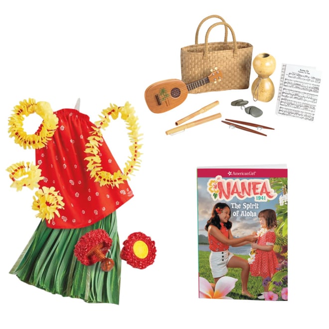 american girl hula outfit