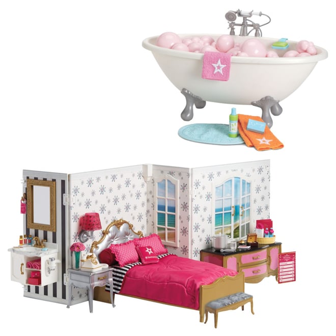 doll hotel set