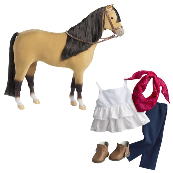 american girl doll western outfit