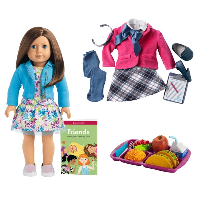 american girl hot lunch set