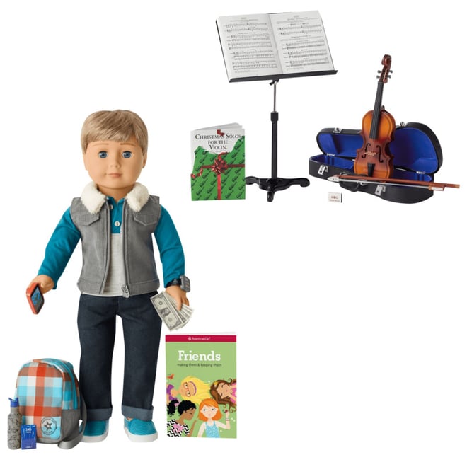 american girl doll violin