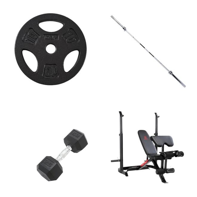 CAP Barbell 25 lb. Coated Hex Dumbbell Academy