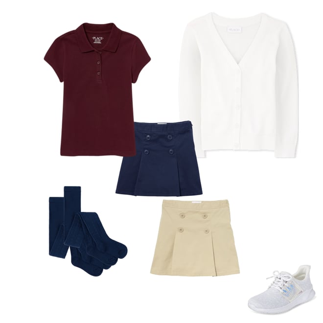2nd bundle featuring 4 items which compliment Girls Cable Knit Tights 2-Pack
