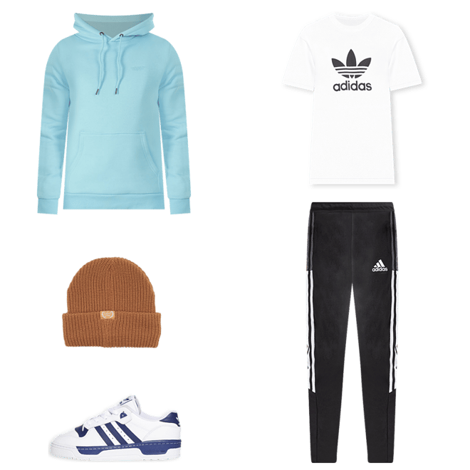 Adidas rivalry hoodie hot sale