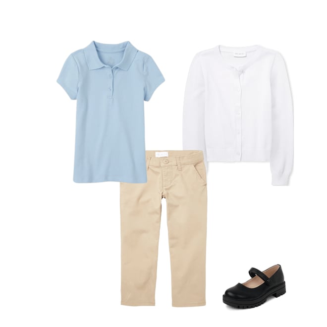 3rd bundle featuring 3 items which compliment Girls Uniform Pique Polo