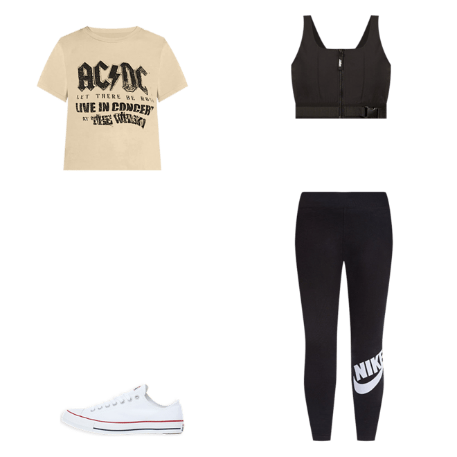 Shop Nike NSW Essential Futura Leggings CZ8528-010 black