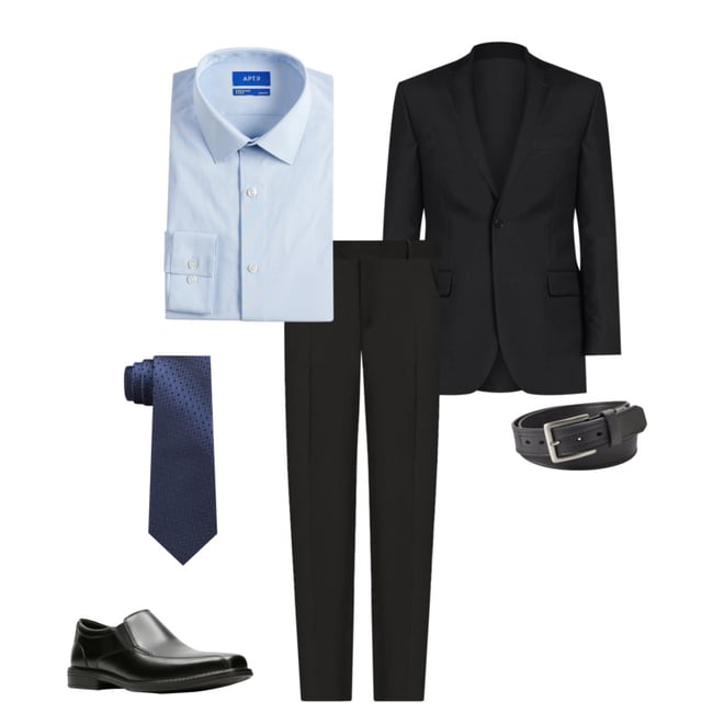 haggar h26 men's tailored fit premium stretch suit pants