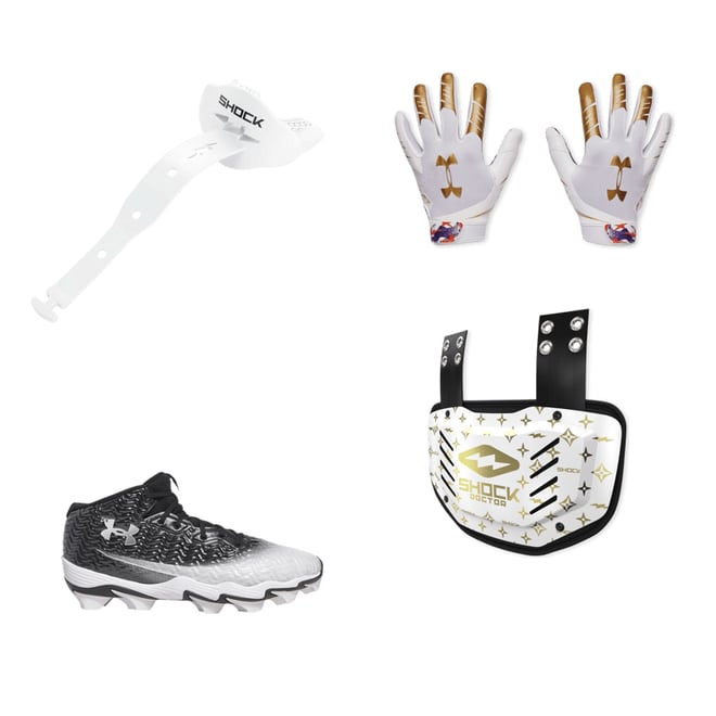 Under Armour Adult F7 Novelty Football Receiver Gloves 2020