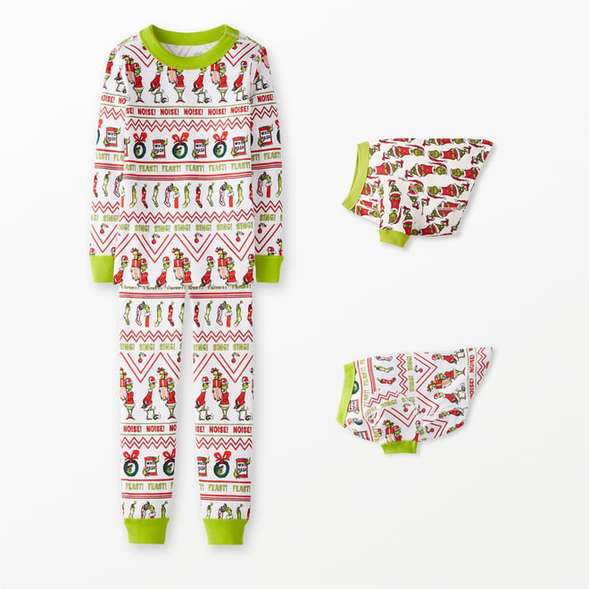 Dr. Seuss Grinch Dog Pajamas