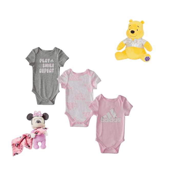Baby girl adidas onesie store