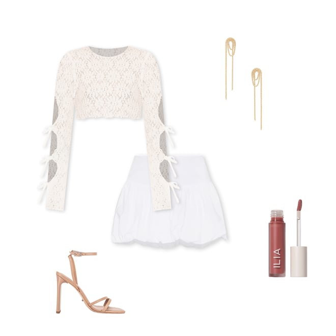 1st bundle featuring 4 items which compliment Dianne Crop Top