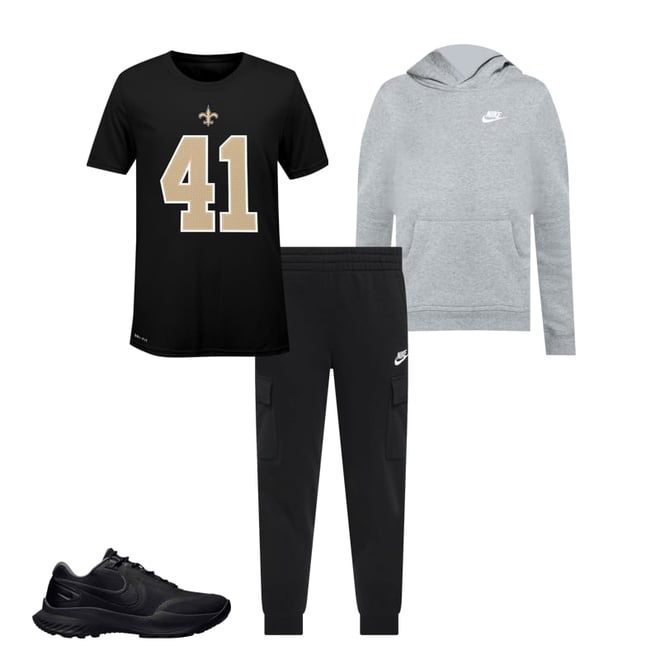 Nike Men's New Orleans Saints Alvin Kamara Reflective Jersey - Hibbett