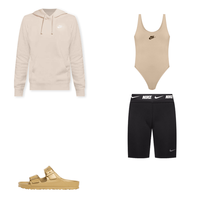 Shop Nike NSW Bodysuit FJ5219-247 beige