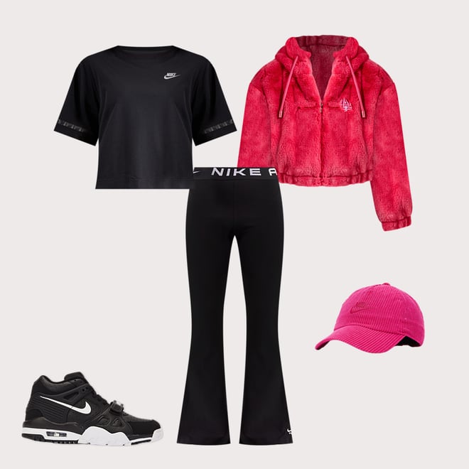 Pro Standard Women Pro Standard Los Angeles Dodgers Faux Fur Jacket Black,Pink LG