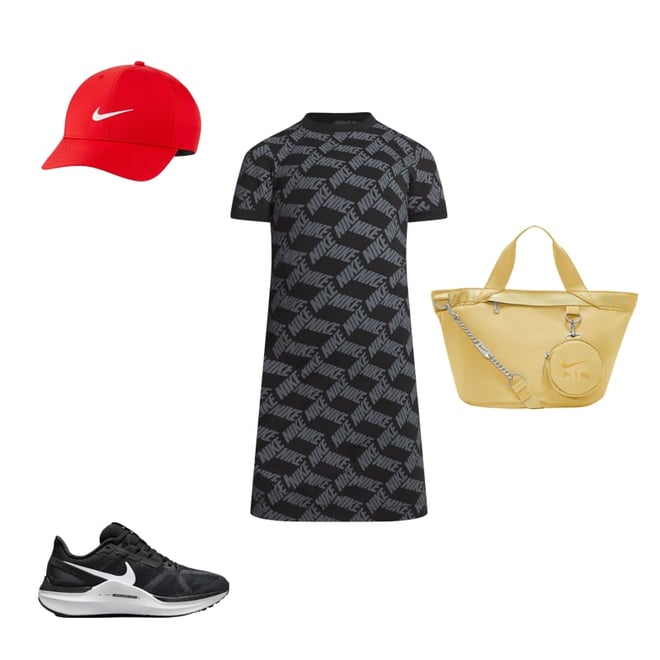  Nike Sportswear Futura Luxe Women's Tote Purse Bag (10L)  (Black/Light Smoke Grey) : Clothing, Shoes & Jewelry