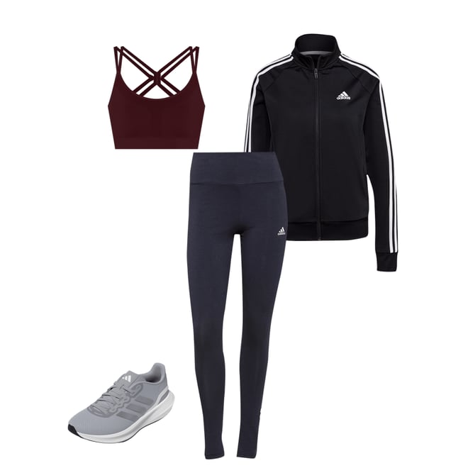 Adidas gym jacket online womens