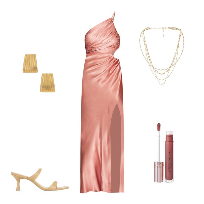 ワンピース Amboise Gathered Flare Dress Amboise Gathered Flare Dress