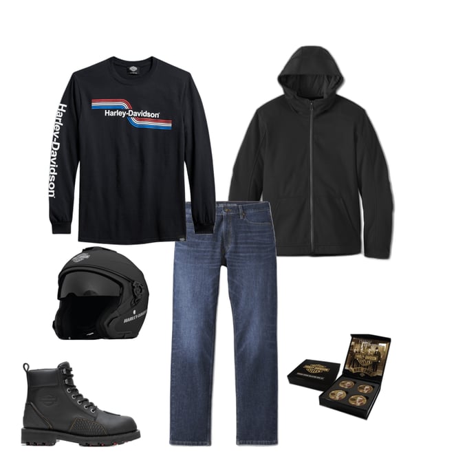 Men's LS Stripes Tank Tee | Harley-Davidson USA