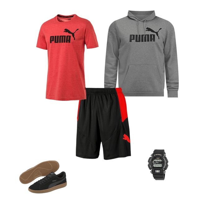 Puma tracksuit mens hot sale big and tall