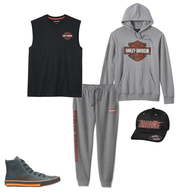 Harley davidson pajamas online mens