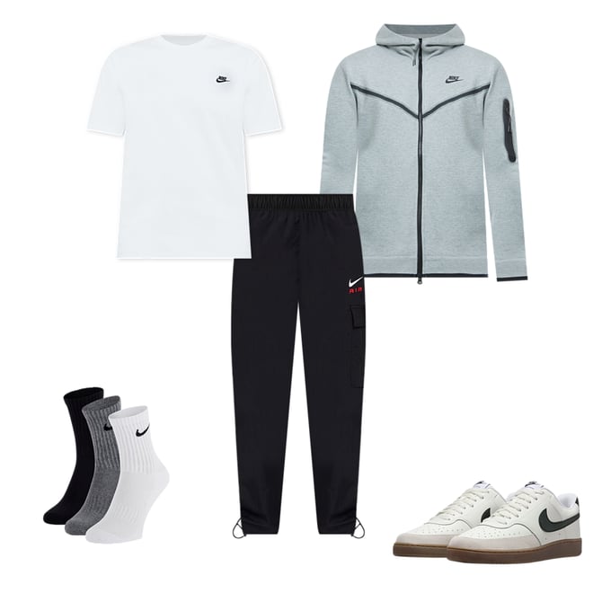 Mens nike shop air fleece tracksuit