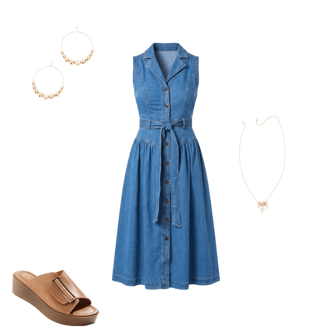 cato denim dress Cato Fashions