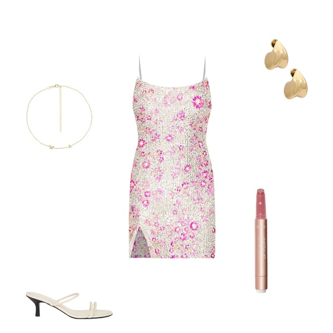 pink sequin topshop dress Sequin-Embellished Halterneck Maxi Dress in Pink Hand wash cold Sequin Dresses 2017 | PS