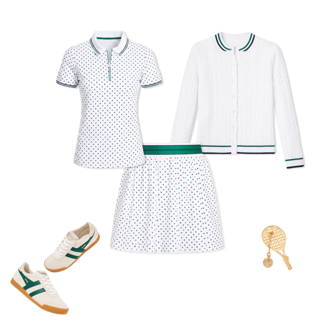Coolmax® Tennis Cardigan Sweater | Talbots