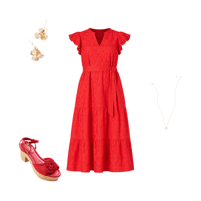 cato red dresses What's better than a cute, comfy tee shirt dress that you can dress up or  dress down in an instant? It's okay, we'll wait... 