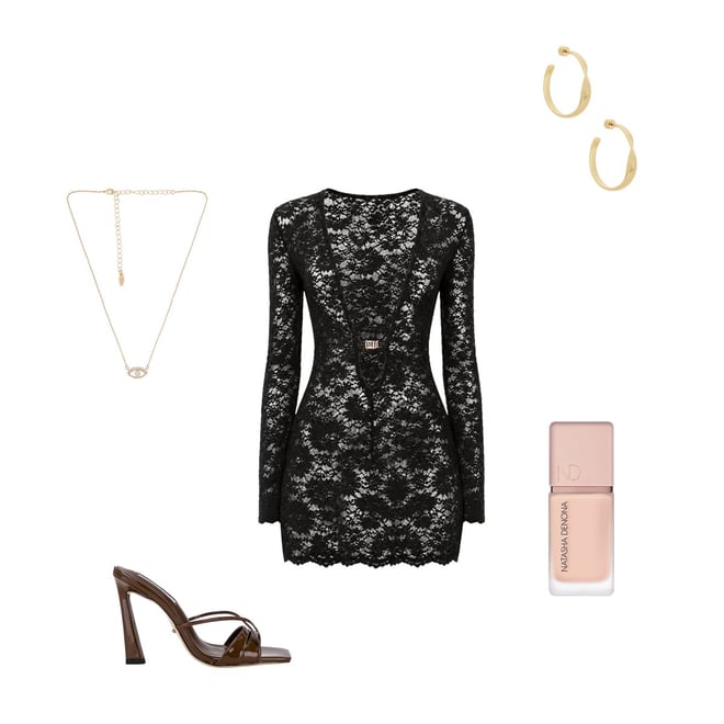 violetta sheer mini dress Violetta Sheer Mini Dress in Black Revolve
