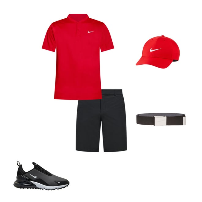 Nike Men's Tiger Woods Dri-FIT Mock-Neck Golf Polo | DICK'S 