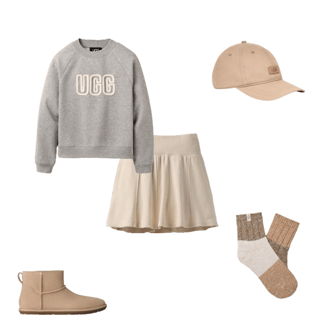 UGG® 公式【 UGG ロゴ クルーネック|UGG Logo Crewneck| 1171477